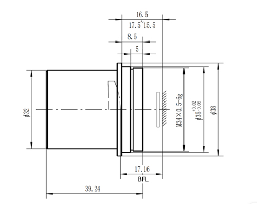 13mm f/1.0 Athermalized Lenses for LWIR Thermal Imaging Camera, V2